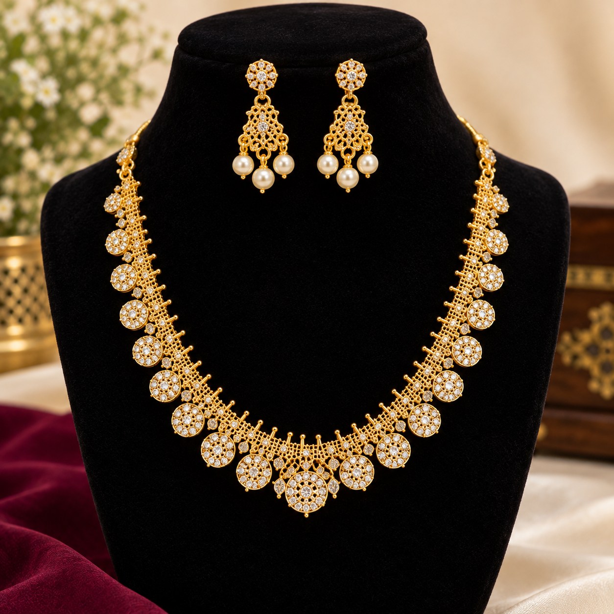 The Royal Coin Necklace Set
