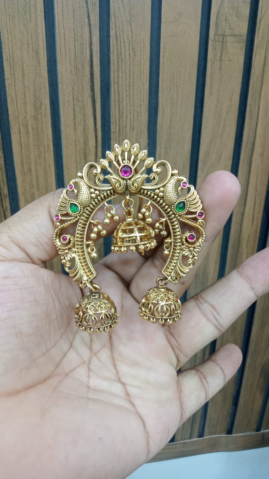 Peacock Arch Juda Billa with Centre Jhumka