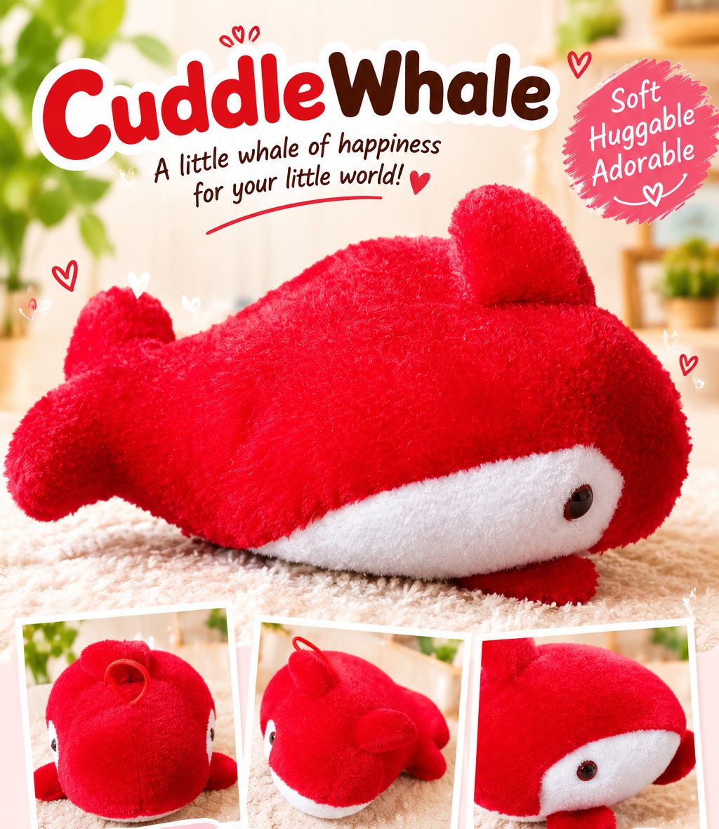 Soft Cuddle Whale