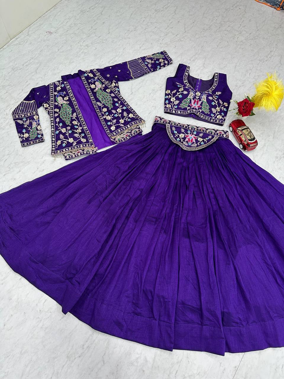 Amethyst Elegance Indo-Western — image 3